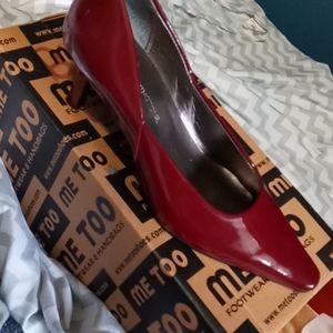 Red worthington heels